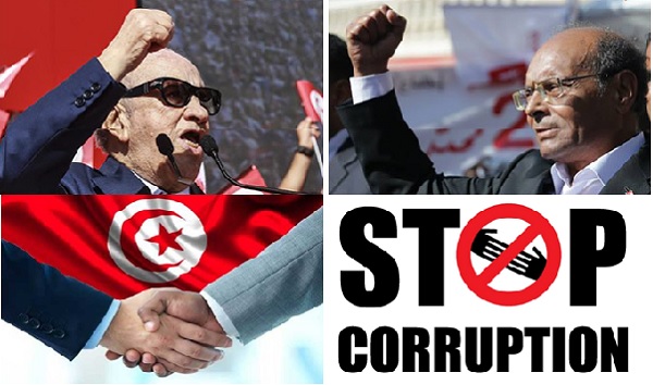 Marzouki lance le slogan ''Manash Msalmine'' lors d'un meeting à Tataouine